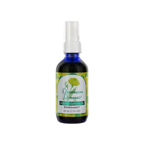 Flower Essence Dandelion Dynamo Herbal Supplement Dropper, Pump Top - 2 Oz